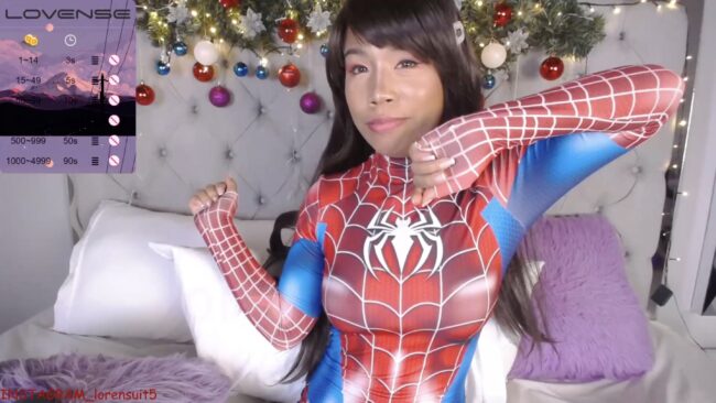 Loren_Suit Prepares To Swing As Spider-Man