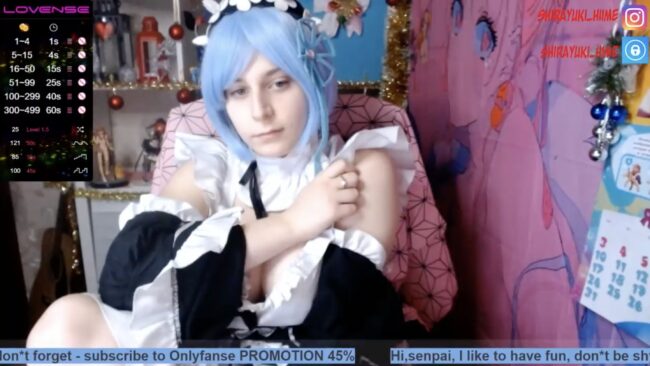 Shirayuki_Hime Is Ready To Play As Rem