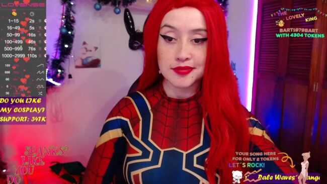 Ivy_Rosse Becomes The Amazing Spider-Woman