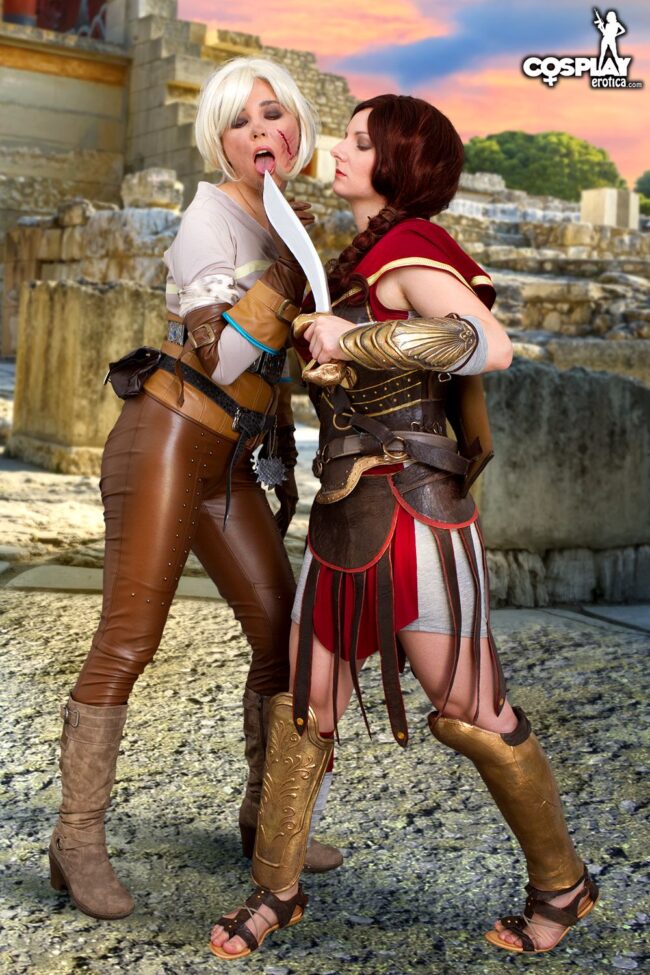 CosplayErotica: Ciri And Kassandra’s Stunning Showdown