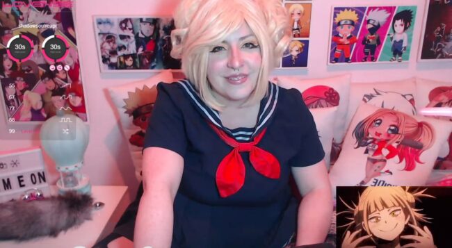 Cannddy_Hot Blossoms As Himiko Toga