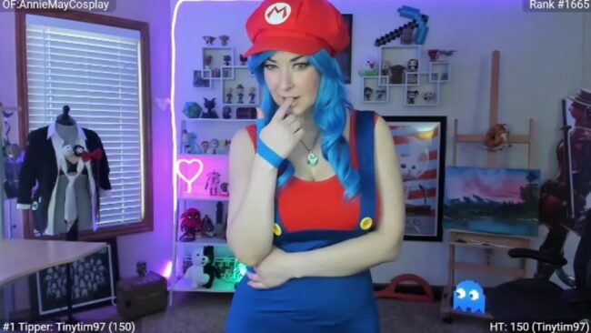 AnimeAnnie Is Back With A Spanking Mario Monday