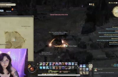 QuinnGothGf Goes Through The Churning Mists In FFXIV