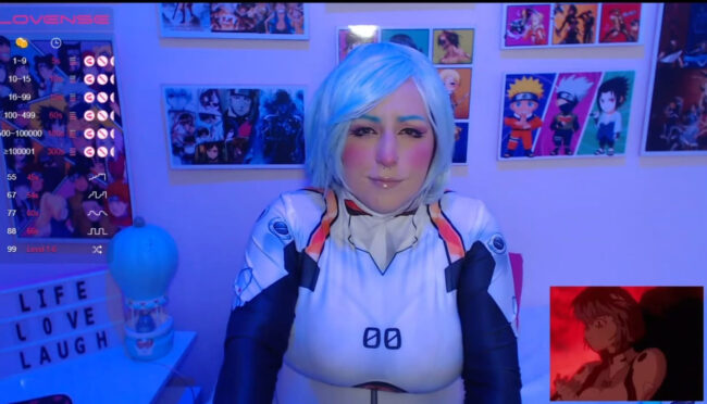 Cannddy_hot Becomes The Adorable Rei Ayanami