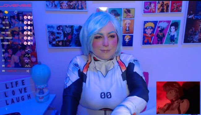 Cannddy_hot Becomes The Adorable Rei Ayanami