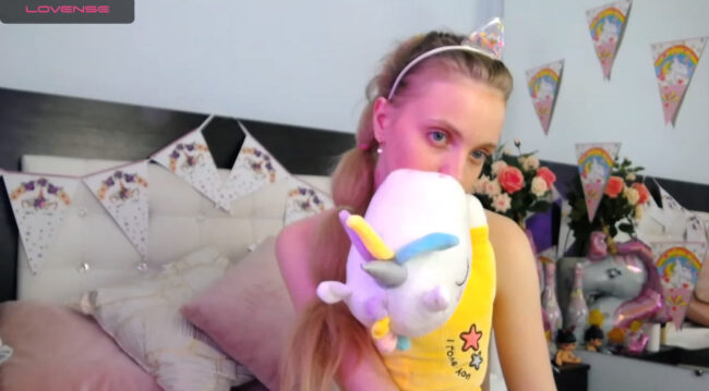 The Cute Unicorn Party Of Daddys_Lily