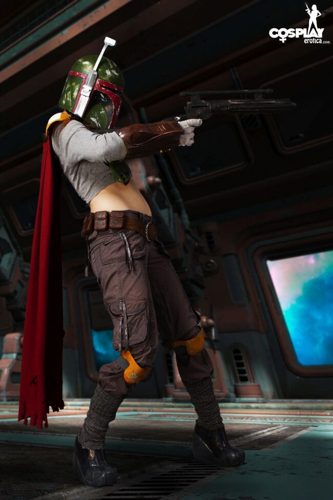 Cosplay Erotica’s Stacy Goes Bounty Hunting As Boba Fett