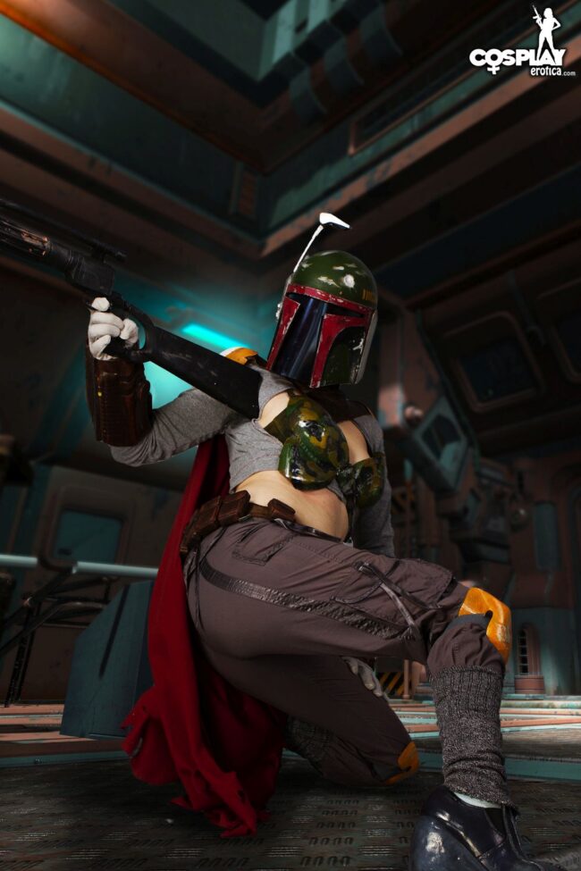 Cosplay Erotica’s Stacy Goes Bounty Hunting As Boba Fett