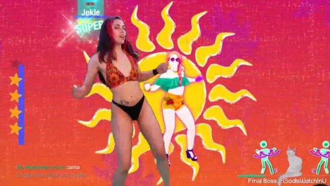 Dashyxo Shows Off Her Moves In Just Dance