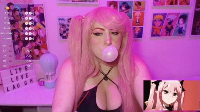 Cannddy_hot Is A Bubble Pink Krul Tepes