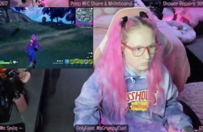 MsGrumpyCunt Is Up For Some Stoney Fortnite Hangs