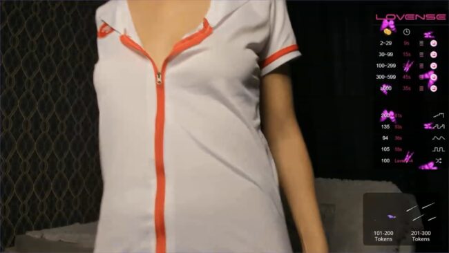 Aari01 Brings Her Sexy Nurse Outfit To Life