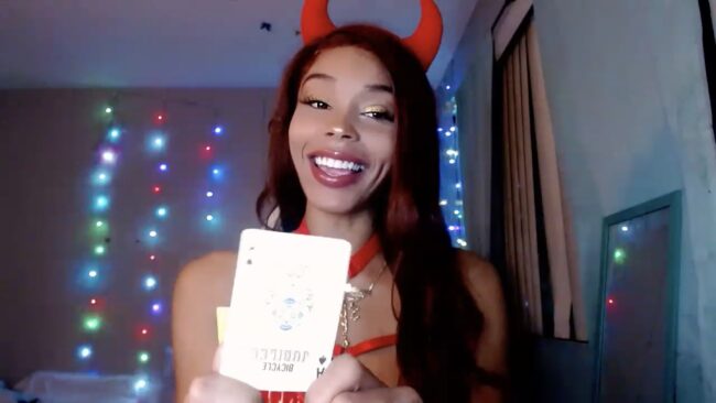 The Devil That Is Buttercupink Lends Invitations To A Simple Card Game