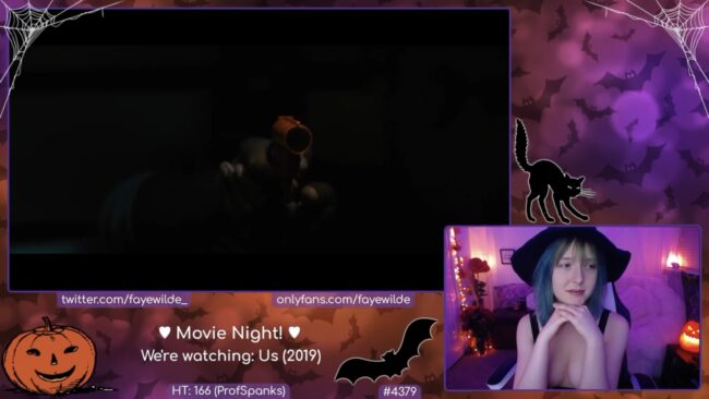 FayeWilde Gets Spooped While Watching Us