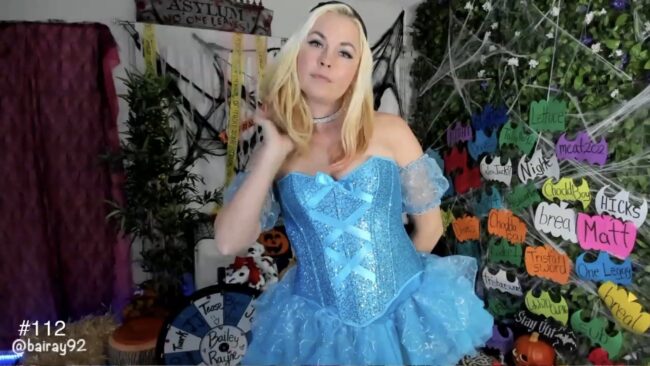 Cinderella BaileyRayne Stuns In Blue