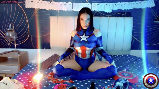 Amber_Morgan1 Is The First Avenger