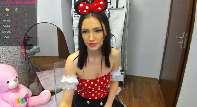 Ashley_lovee_ Is In The House As Minnie Mouse