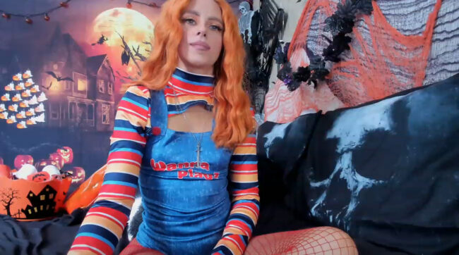 BimboDoll Brings Chucky To Life With Her Cosplay Show