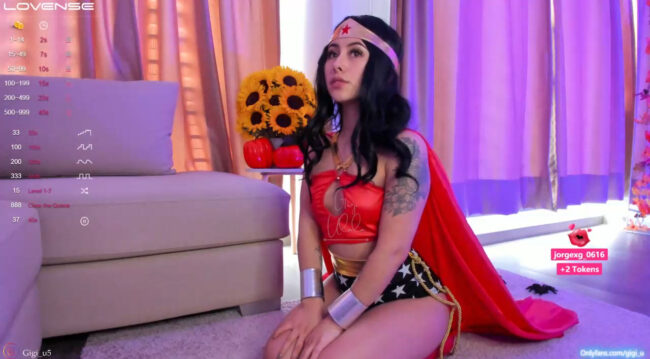 Gigi_Ulala Arrives To Save The Day As Wonder Woman