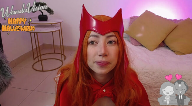 Lily_evans_ Pays Tribute To Wandavision With her Scarlet Witch Cosplay