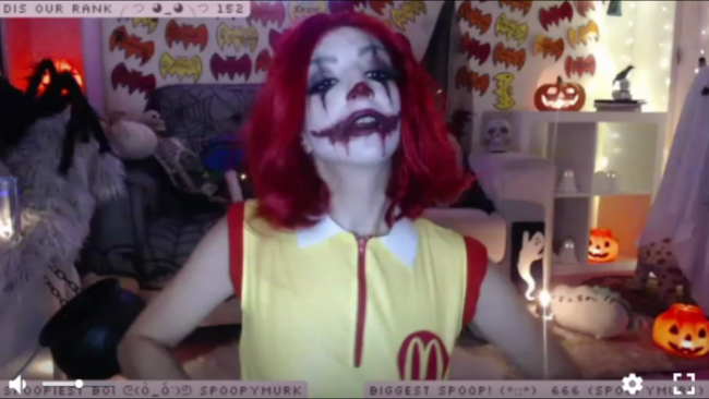 SpoopyBish Spookifies The Burger Clown