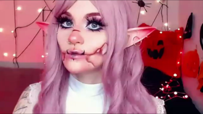 Hella_Hell’s Spooky Elven Makeup