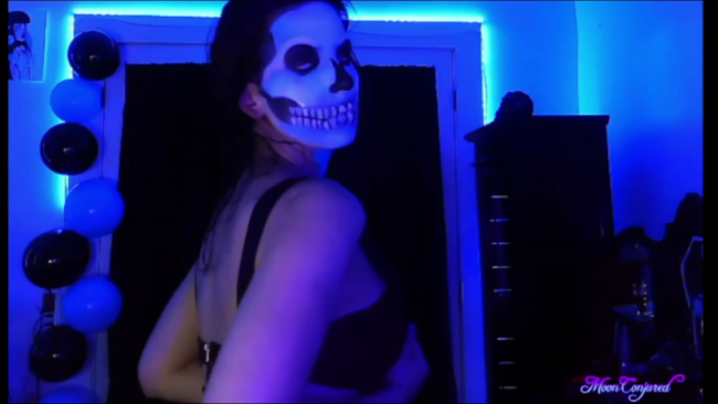 MoonConjured Skull-tastic Blacklight Halloween Dance