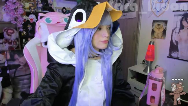 Sara_Skys Looks Prim And Proper As A Penguin