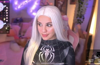 Angelytaxx Slips Into The Symbiote Suit