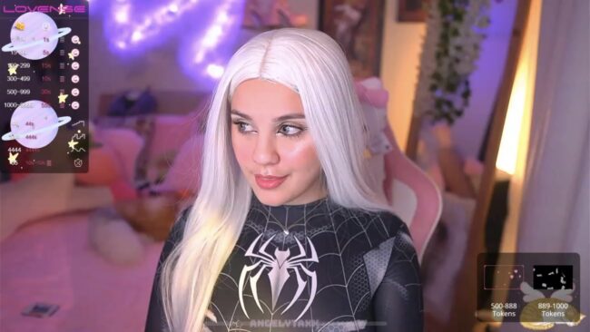 Angelytaxx Slips Into The Symbiote Suit