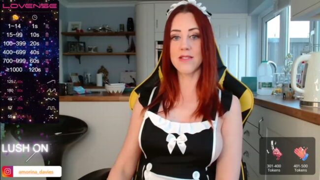 Amorina_cum's Stylish Maid Uniform