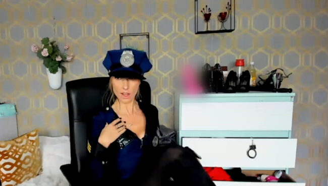 RikaXxX1 Is A Stylish Police Officer