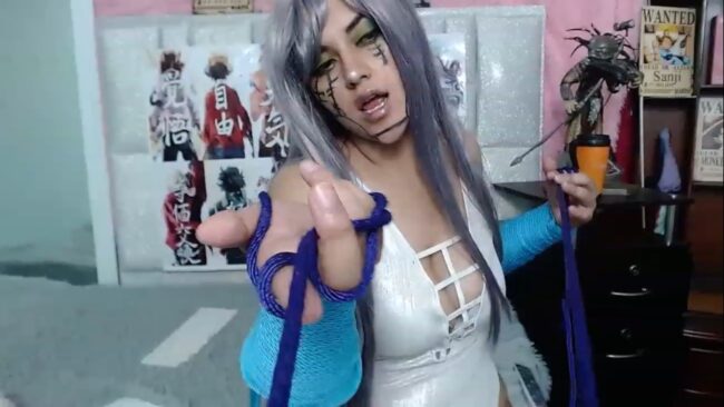 Cyberdoll Cristin_blue Is All Roped Up
