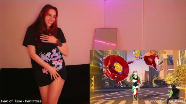 Dashy Moves To The Music In Just Dance