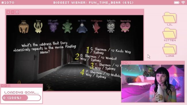 LilKittenLuna Is About To Be Killed With Trivia When... Quiplash?