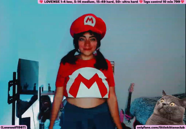 CuteCumSlut Celebrates Mario Day