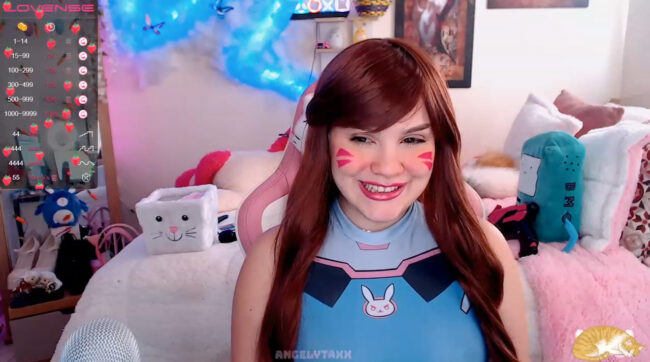 Angelytaxx Is Ready To Play As D.Va