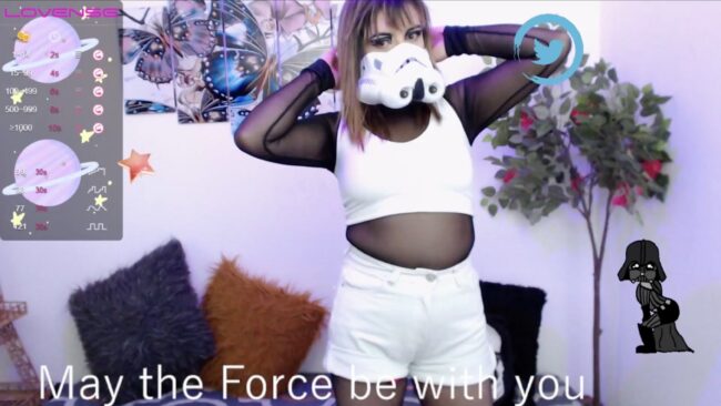 Alicce_Martinez Readies Her Stormtrooper Outfit