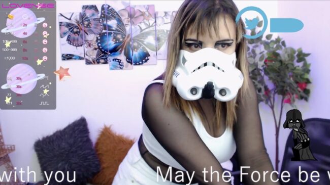 Alicce_Martinez Readies Her Stormtrooper Outfit