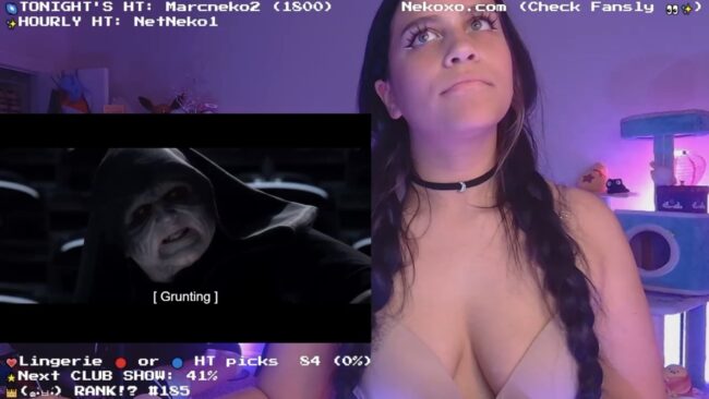 Nekobeanxo Experiences The Wonder Of Star Wars For The First Time