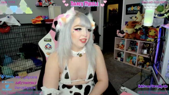 DarcyNycole Has A Legen-dairy Cow Fit