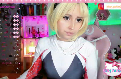 EmillyRogers Swings Into Her Spider-Gwen Outfit