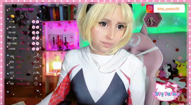 EmillyRogers Swings Into Her Spider-Gwen Outfit