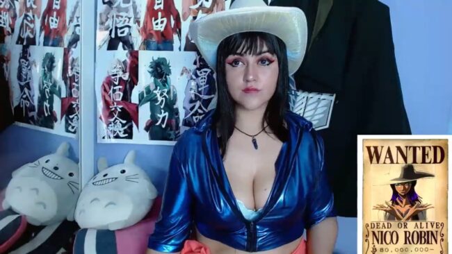 Cristin_blue Joins The Straw Hat Pirates As Nico Robin
