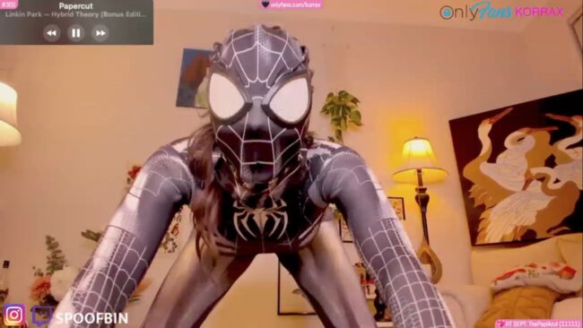 Korra Swings Into Her Symbiote Suit
