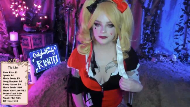 RinCity Lets Out Her Inner Harley Quinn
