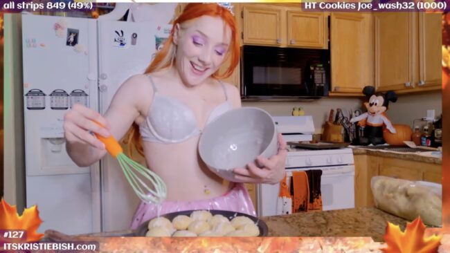 KristieBish Bakes Some Cookies (Biscuits, Really) For Halloween