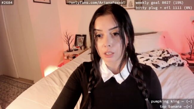 ArianaFoxxx Is Creepy, Spooky And Altogether Ooky