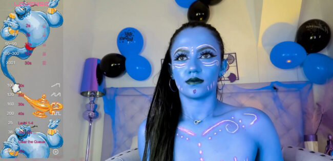 Emely_rose_16 Is Ready To Grant Some Wishes As The Genie