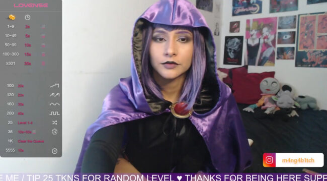 Gatohelado69's Mysterious And Magical Raven Cosplay